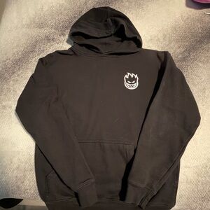 Zumiez Black Hoodie with Flame Logo